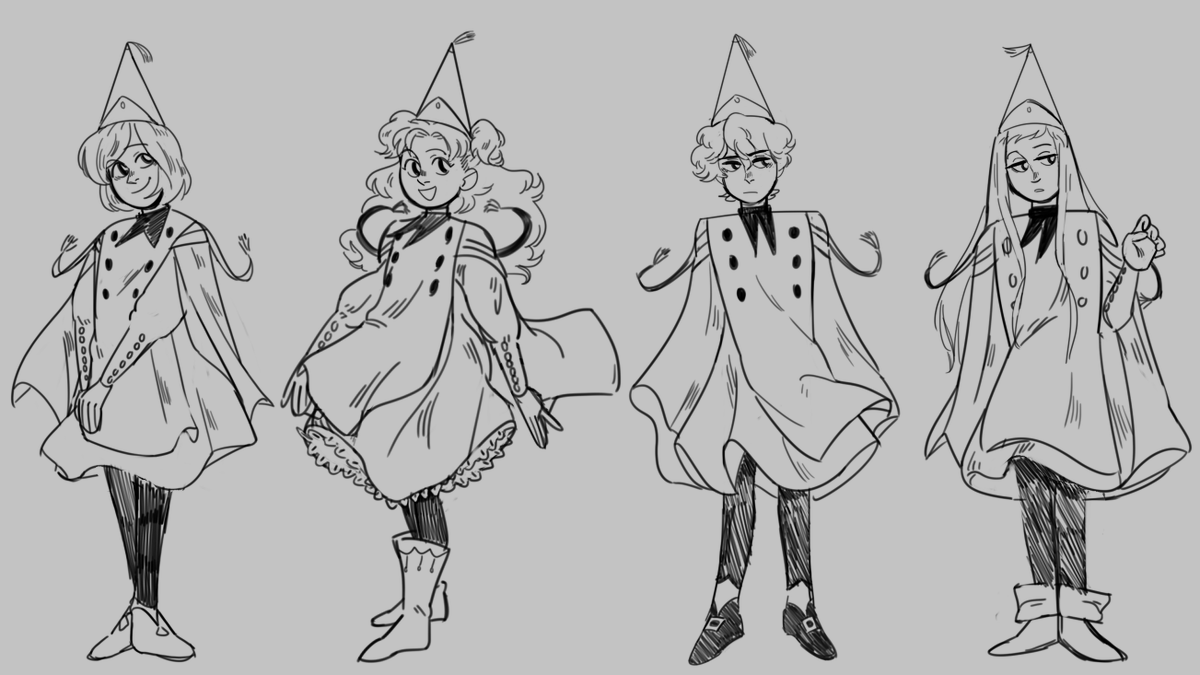 samwisegamzee's tweet photo. the girls! #witchhatatelier https://t.co/Sgym1a827S