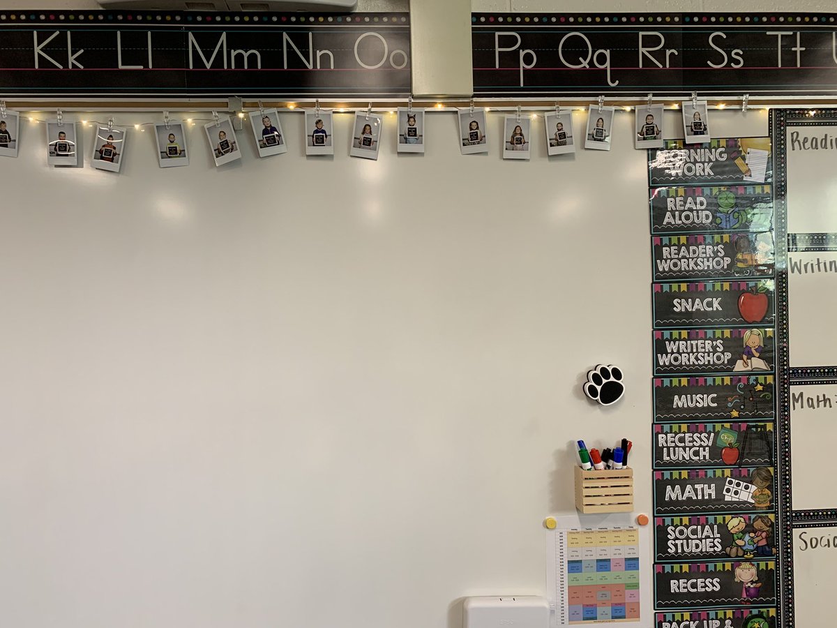 One of my favorite new additions to the classroom! Love seeing their smiling faces displayed in the room 😊💛 #welcometo2ndgrade
