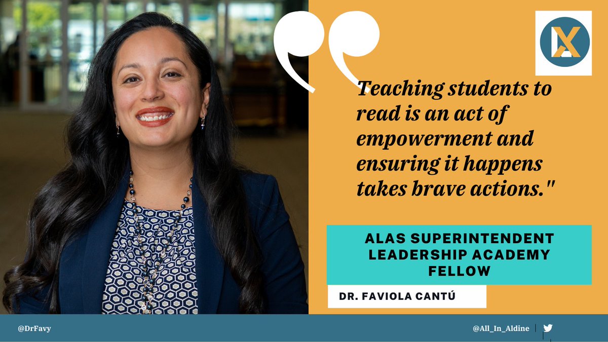 Latinx Leaders of Aldine (@all_in_aldine) on Twitter photo ”Felicidades! <a href="/DrFavy/">DrFavyCantu</a> on being selected for the <a href="/ALASEDU/">ALAS National</a> Superintendent Leadership Academy Cohort XI ”Felicidades! <a href="/DrFavy/">DrFavyCantu</a> on being selected for the <a href="/ALASEDU/">ALAS National</a> Superintendent Leadership Academy Cohort XI