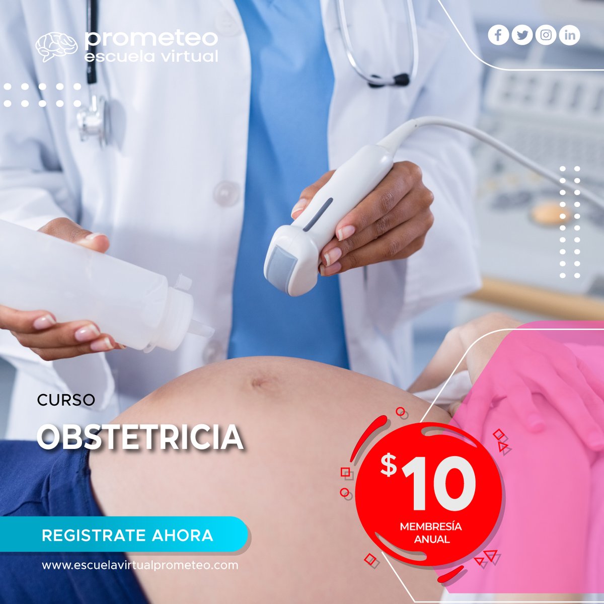 PrometeoEscuela's tweet photo. #AprendiendoMedicinaPrometeo

🎯 Accede a este curso OBSTETRICIA 👉 https://t.co/L6TXLZUTFV

🎉 Estamos de LANZAMIENTO!!! 🎊
Aprovecha esta oportunidad! a tan solo $10 (Membresía Anual)

📖 Puedes ingresar a tu clase en cualquier momento, desde tu PC o celular!

#clasesonline https://t.co/FN8T8Ov2H5