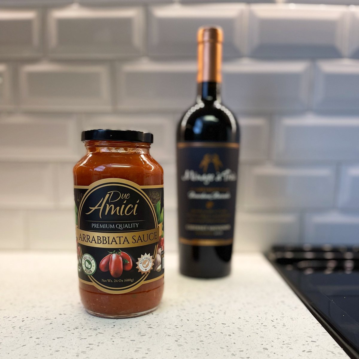 smilton3rd's tweet photo. Stumbled across @DueAmiciSauces at my @Publix this evening! #ChefSherm 👨🏾🍳
#DueAmici #Pasta #Sauce #Italian #Arrabbiata #Ybor #YborCity #Dinner #Chef #Tomatoes #ItalianTomato #SanMarzano #CabernetSauvignon #Wine #RedWine #Tampa #TampaBay #TampaEats #ShopLocal #EatLocal #Publix https://t.co/XtLLrHog5a