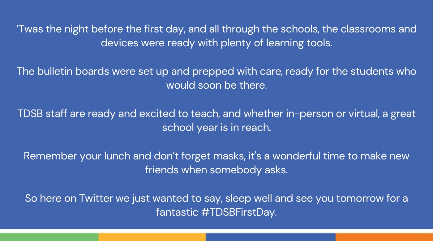 Tdsb twitter on sale