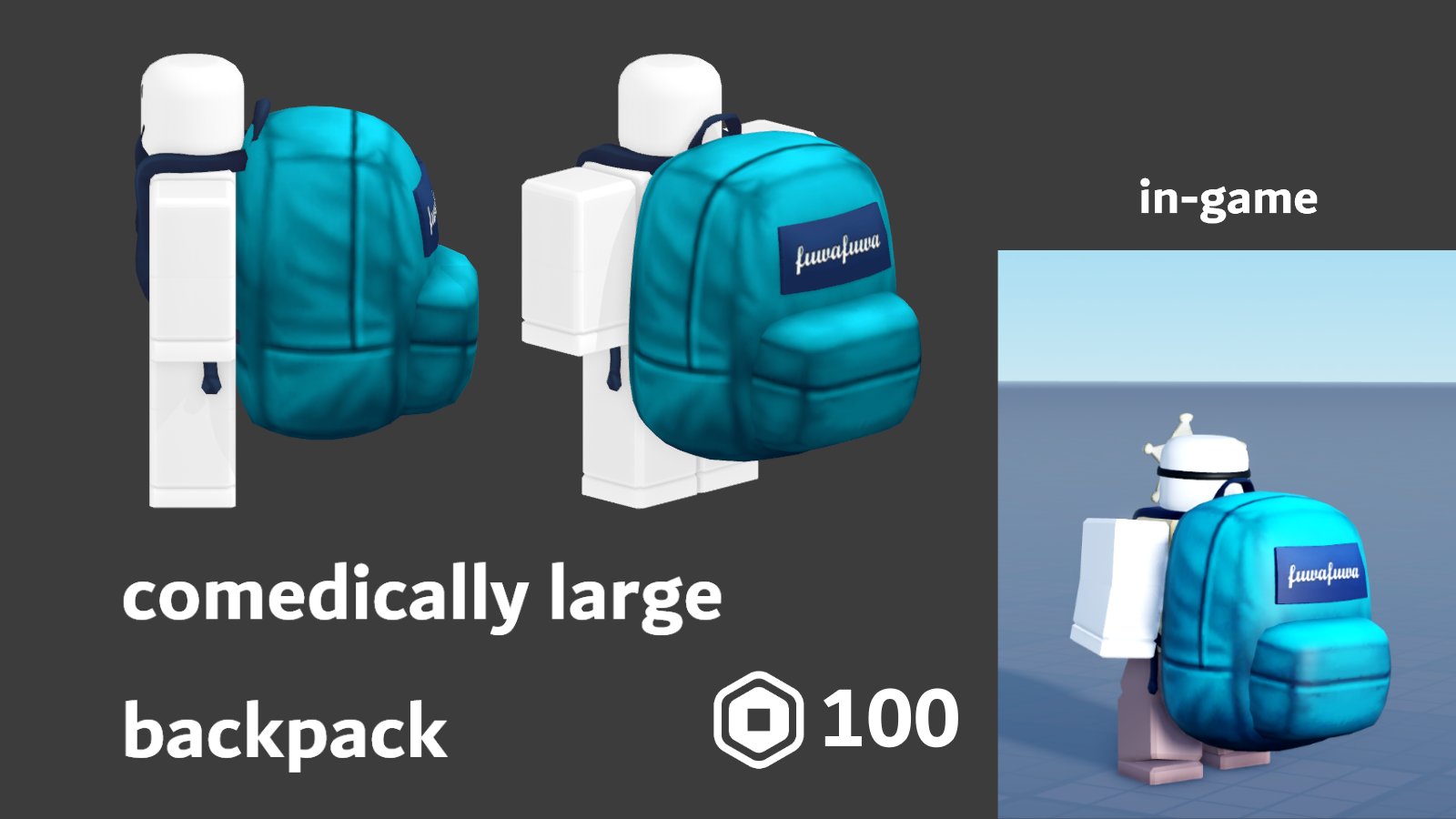 Big Backpack Roblox Gamepass - Rolimon's