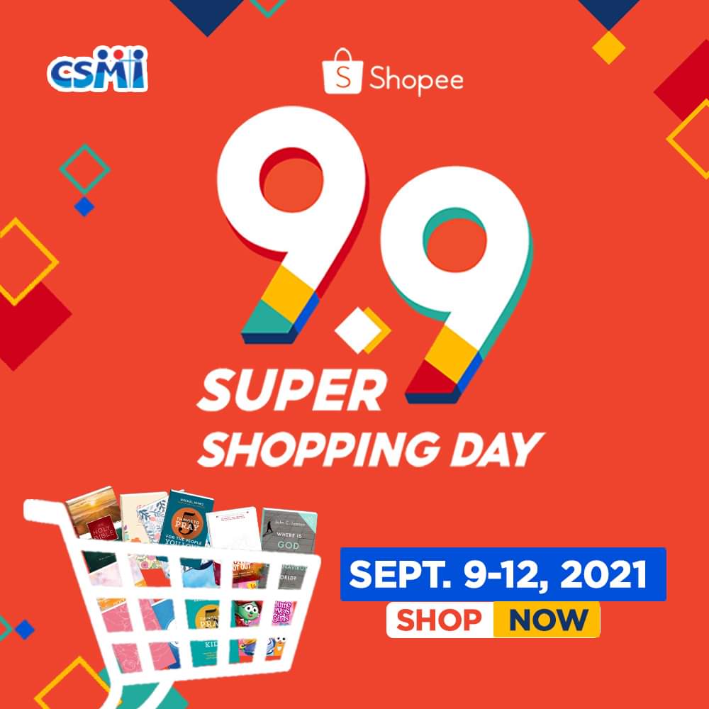 9.9 SALE STARTS TODAY! Add to cart and check out from our online stores!📚🛒✨

Lazada main store: bit.ly/CSMPublishingL…
Lazada CBO: bit.ly/38p33Nb
Shopee main store: bit.ly/CSMPublishingS…
Shopee CBO: bit.ly/3wOclLC