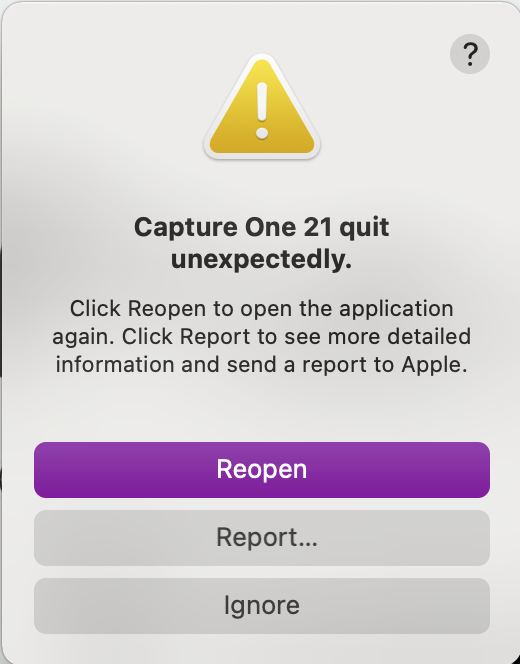 Oh Goody! It happened AGAIN!