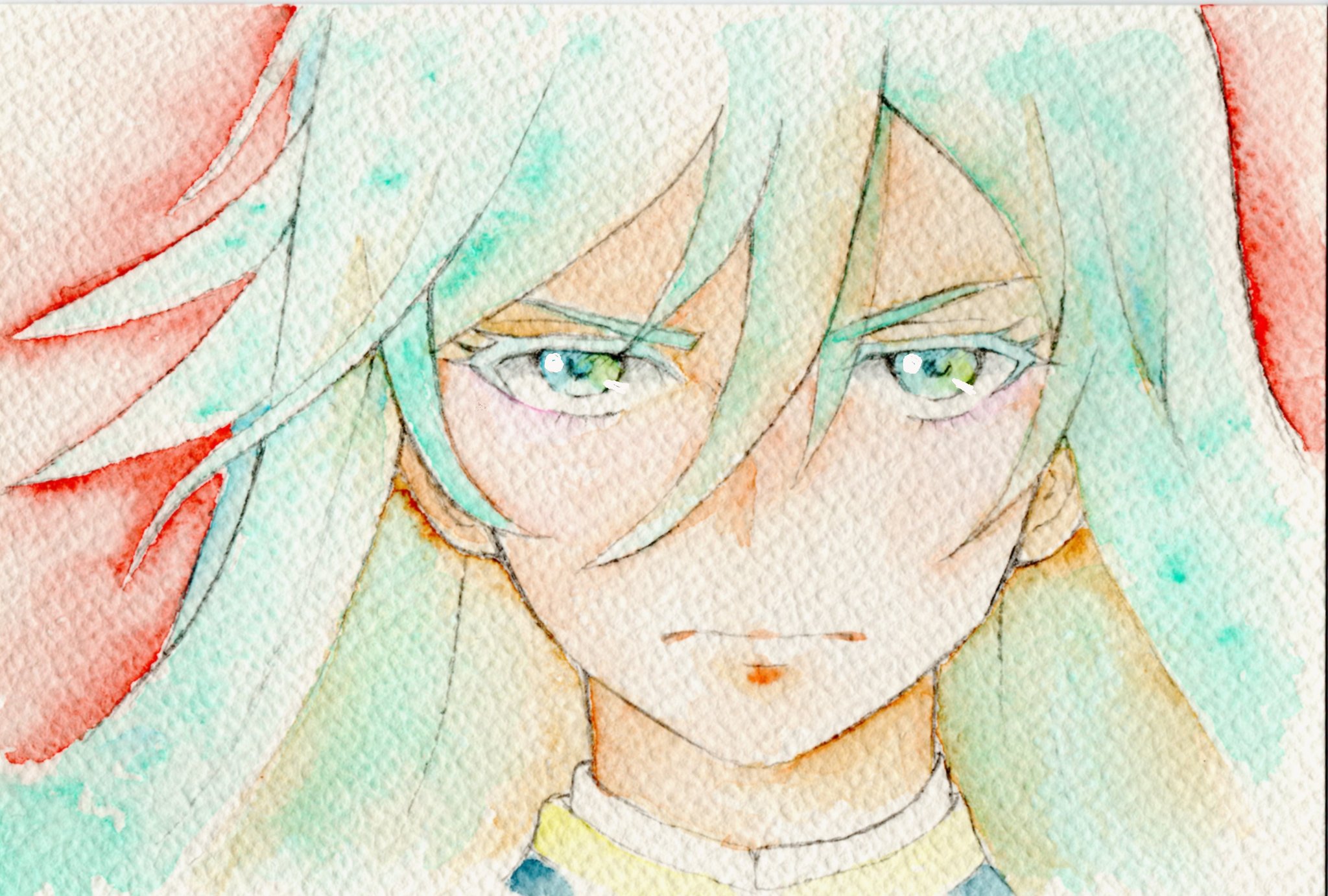 You5 アニメ86のレーナちゃん 2期も楽しみです 透明水彩 アニメ86 ワーグマン T Co Z5xw3toz74 Twitter