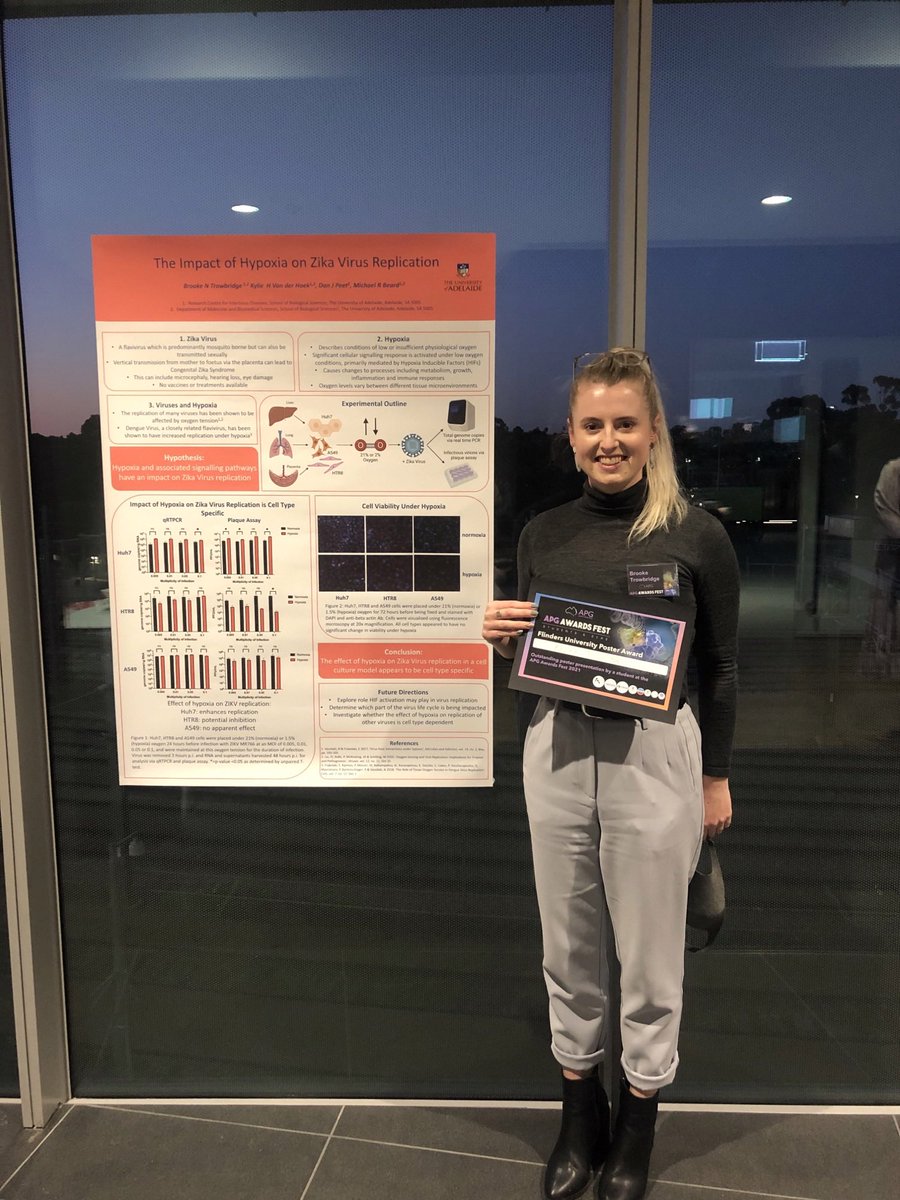 First postgrad poster and first award! Thanks <a href="/AdelaideProtein/">Adelaide Protein Group (APG)</a> for a great event Tuesday and congrats to all other presenters and award winners.