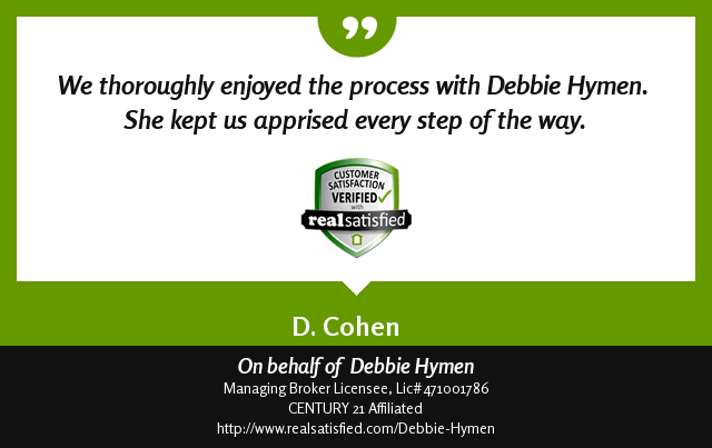 ProperDeb's tweet image. There’s nothing like a happy client, is there?  realsatisfied.com/Debbie-Hymen via @realsatisfied