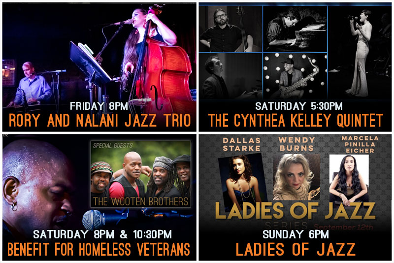 This Week: Artillerie Lourdes, Josh Karas, Grace & the Victory Riders, Rory and Nalani, Guthrie Trapp, Cynthea Kelley, Benefit for Homeless Veterans w/ The Wooten Brothers, Ladies of Jazz, Botts/Bailie/Patton Organ Trio, Giovanni Rodriguez mailchi.mp/rudysjazzroom/…