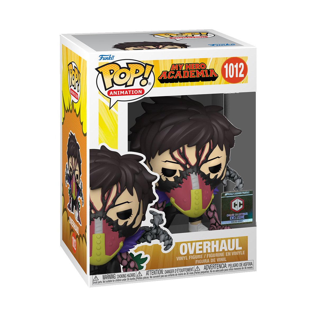 OriginalFunko's tweet image. RT &amp;amp; follow @OriginalFunko for the chance to WIN this Chalice Collectibles exclusive Overhaul Pop! Not feeling lucky? Pre-order now ➡ bit.ly/3hfJAlB #Funko #FunkoPop #MyHeroAcademia @MHAOfficial