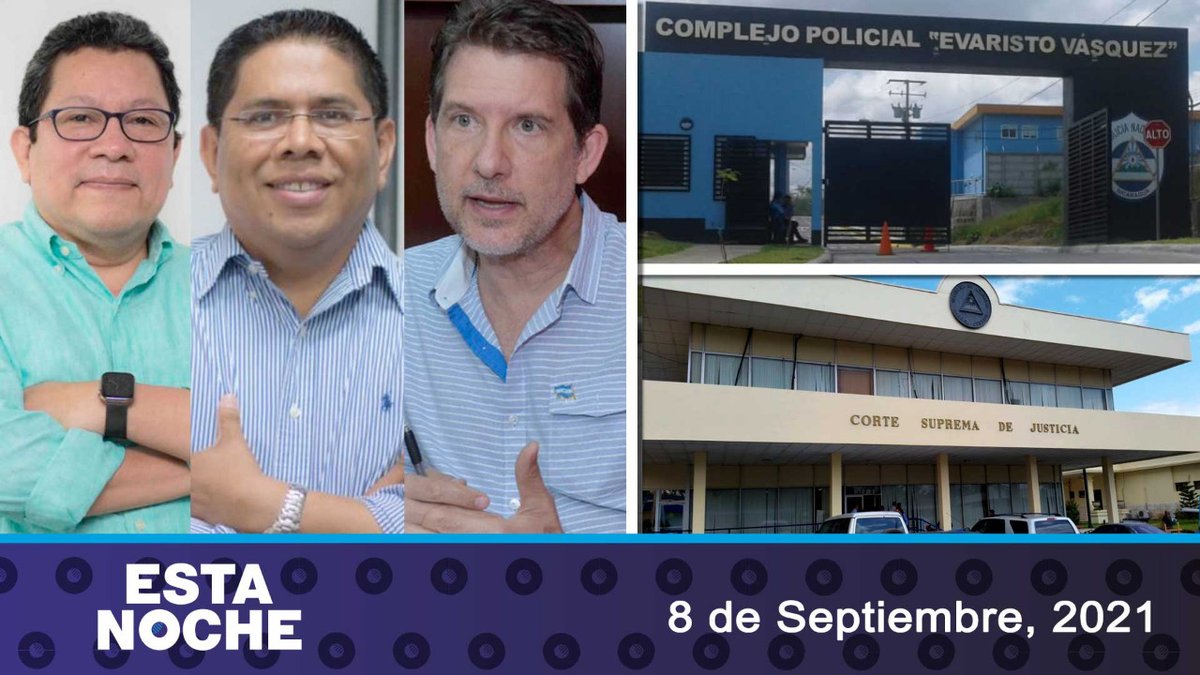 confidencial_ni's tweet photo. 🔴📺 ¡Buenas noches y bienvenidos a #EstaNoche con @cefeche! Gracias por sintonizarnos y ayudarnos a derrotar la censura televisiva en #Nicaragua. Seguí el programa en vivo aquí ➡ https://t.co/js1R0xka2r https://t.co/FQssg38PAr