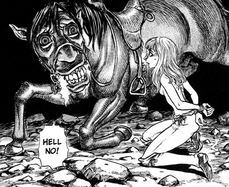 Plus, their "Nightmare Fuel" pages (which I remember really enjoying as a young horror buff). In what world does My Little Pony have twice as many entries as Berserk?