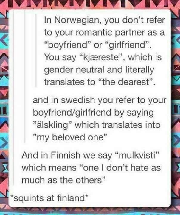 *fistbump* Finland.