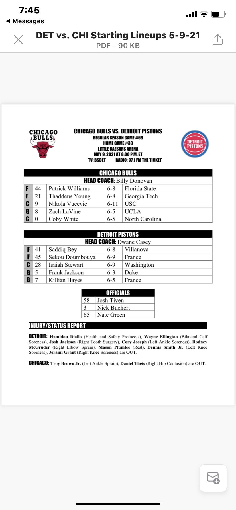 Keith Langlois on Twitter "Game 69…