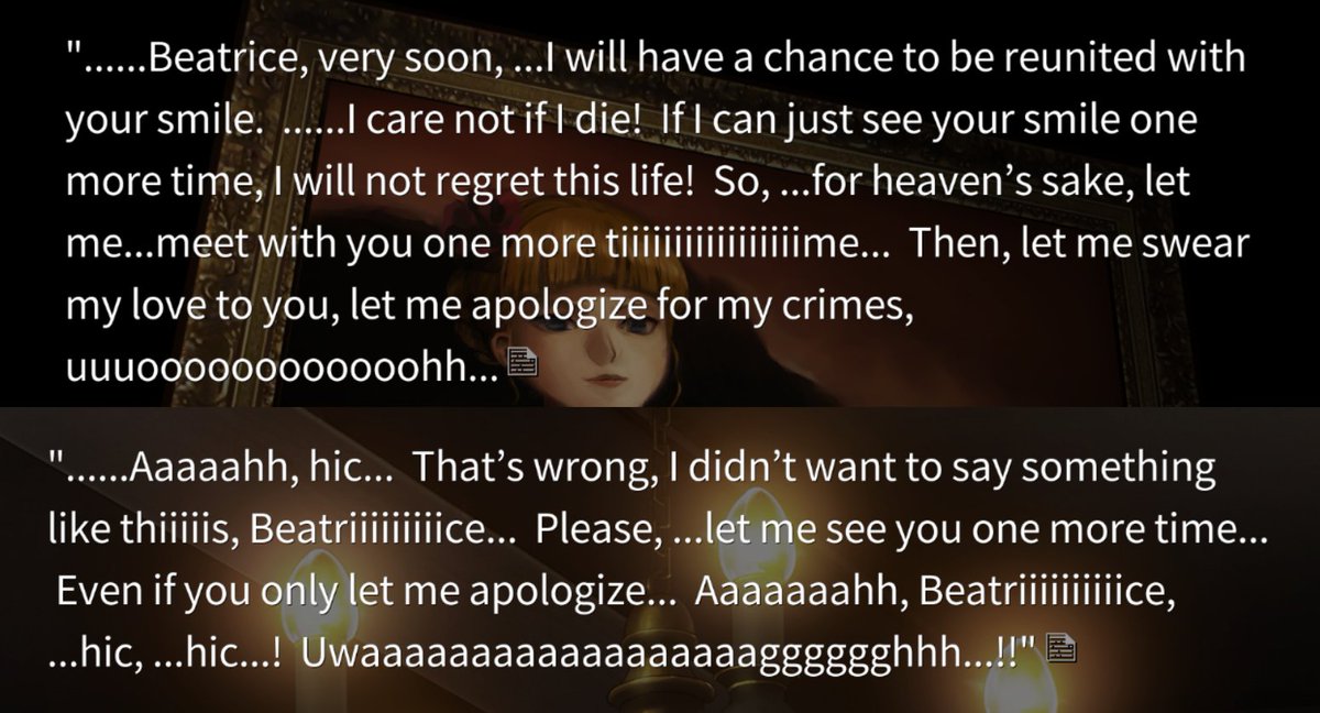 how Yasu writes Kinzo in this scene is telling... she writes him as easily falling back into his old possessive self, but also genuinely remorseful and wanting to apologize"You are beloved, yearned for" - I think Yasu, for all her conflict over how he treated Bice+her mom -