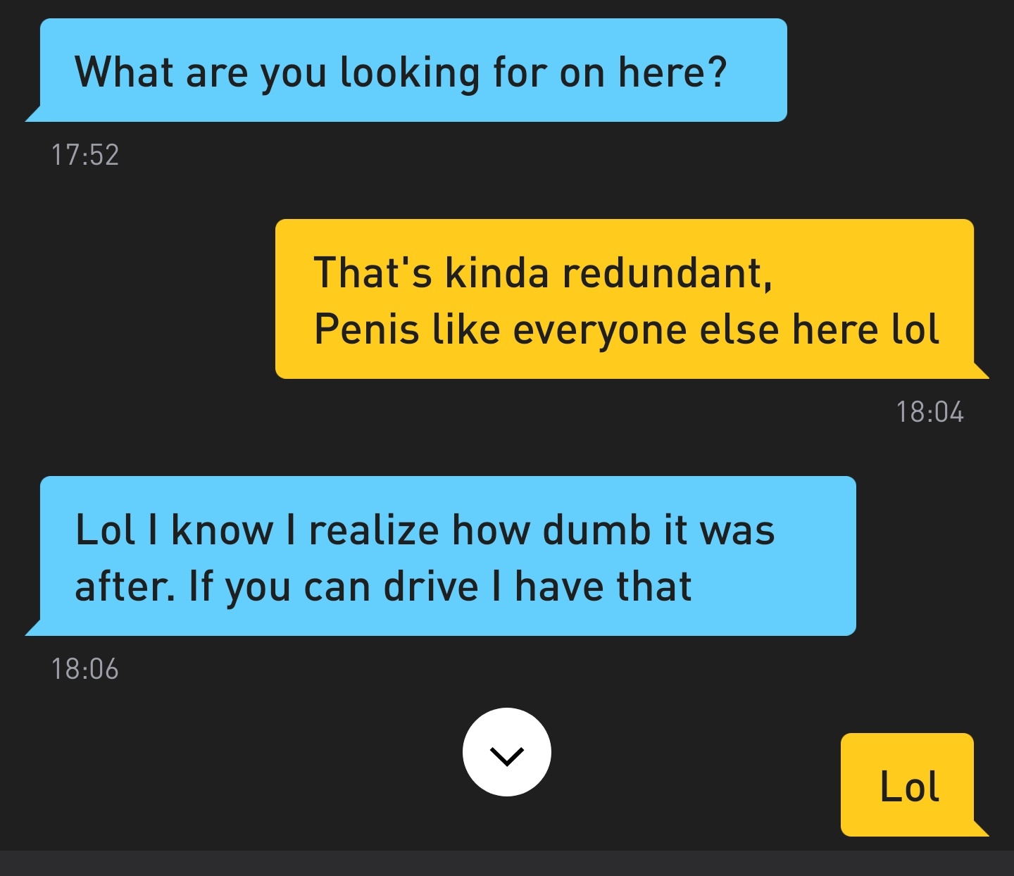 Wen u get asked wut r u looking for on grindr...??♀? 
RT If you can relate lmao ? https://t.co/yzpqP