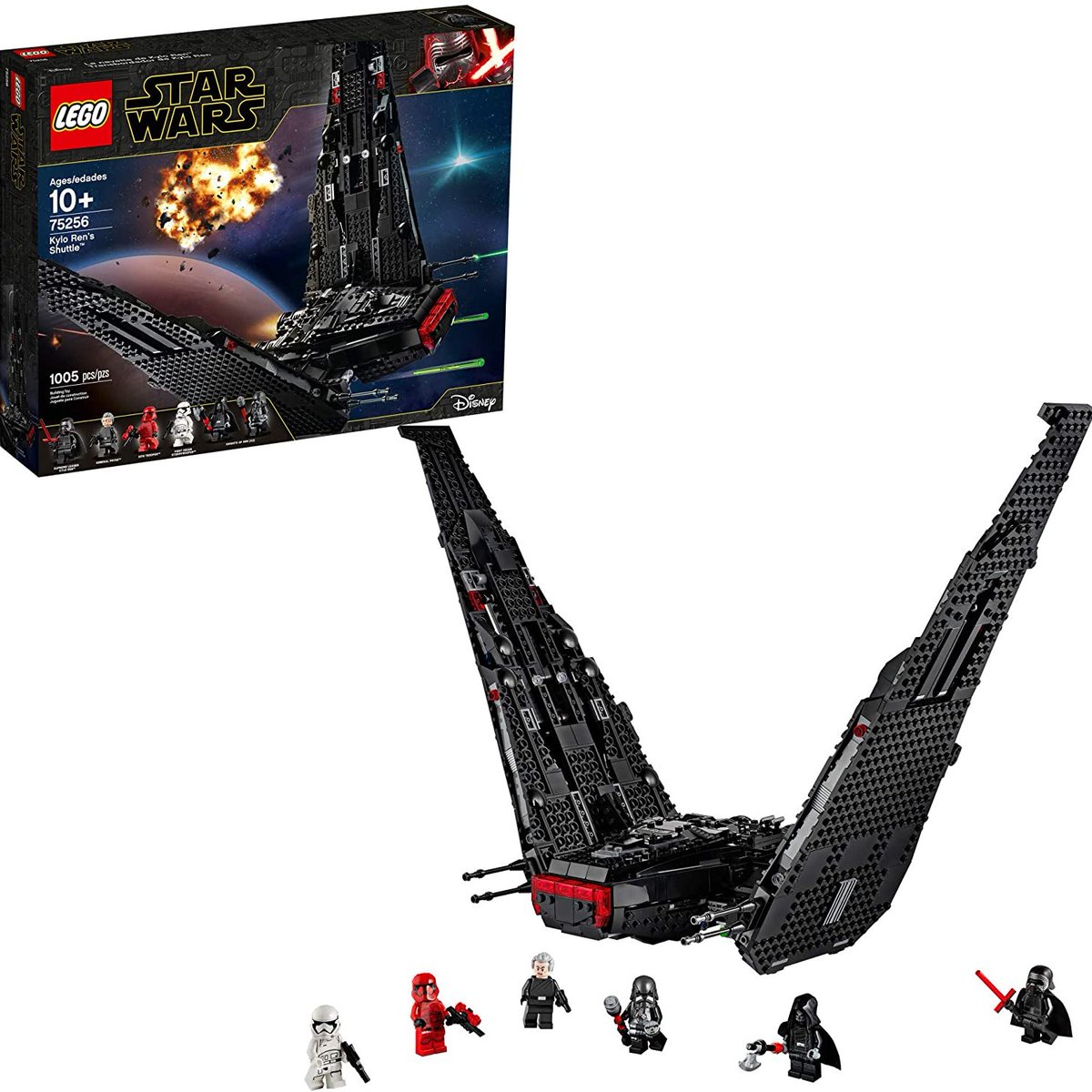 Amazon Sale 15%: LEGO Star Wars: The Rise of Skywalker Kylo Ren’s Shuttle 75256 amzn.to/2SG67yz