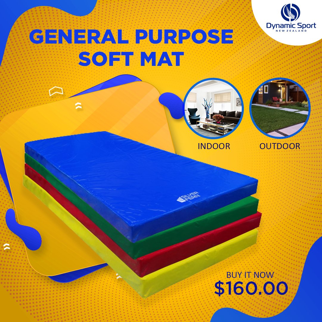 DynamicSportNZ's tweet image. Limited Stocks Available!!

 Silver Fern General Purpose Soft Mat  - $160.00

🛒 bit.ly/3ha9oQV

#DynamicSportNZ #SilverFern #SoftMat #NewZealandPromo #Discount #Deal #Promo #SportsGear #GearingKiwisUP