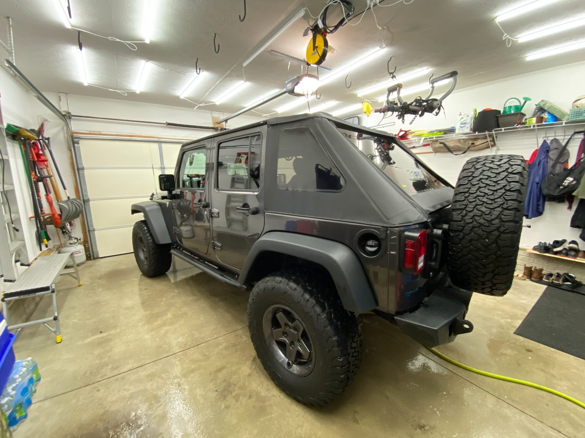 Well, if you are me, then you would detail ( https://tjpowell.net/category/auto-sports/detailing/) a vehicle in the garage!  I got my Jeep ( https://tjpowell.net/category/auto-sports/jeep/) all set up in the garage to give it a quick detail ( https://tjpowell.net/category/auto-sports/detailing/).  See below for info on some of what I did.