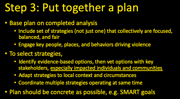 Dear mayors, here's a concrete step-by-step plan for violence reduction as summer approaches.  #BleedingOut