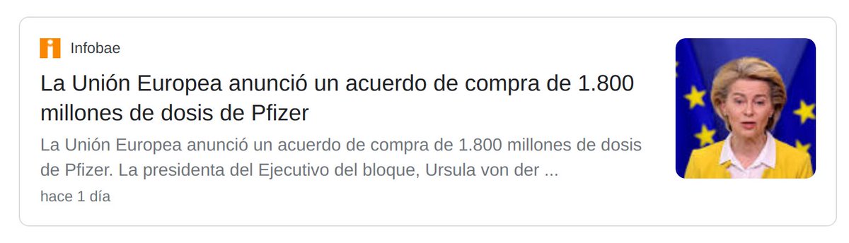 PabloGBozzolo's tweet image. La Unión Europea va por el 3er acuerdo con Pfizer por vacunas contra la #COVID19  y mientras tanto en Argentina,....