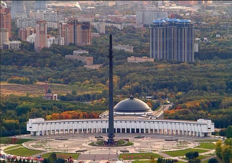 the Museum of the Great Patriotic War, or Victory Museum, is the Russian national WWII museum. It was built during the final years of the USSR on a massive 5,000 acre complex called Victory Park with various monuments, houses of worship, and military installations.