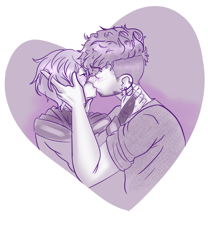 caffeinatedcali's tweet photo. psych! they're dating

#oc #originalcharacter #digitalart https://t.co/pkeMMojXNz