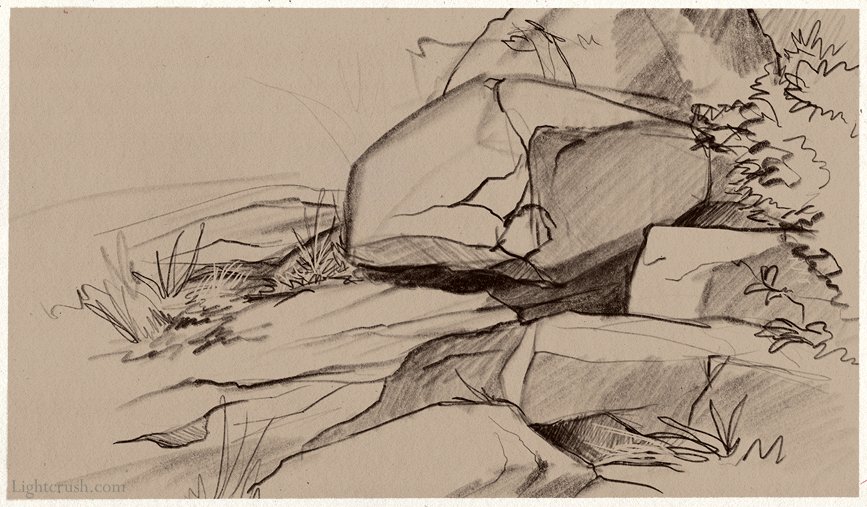 Rock thoughts again.

#littlelandscapes 