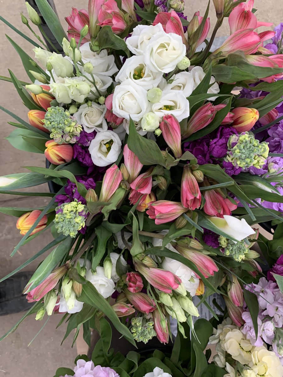 Some of the bunches going out today from Love delivered. # lovebritishflowers