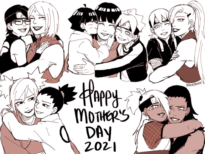 🌹🌷🌹Happy Mother's Day🌷🌹 #BORUTO 