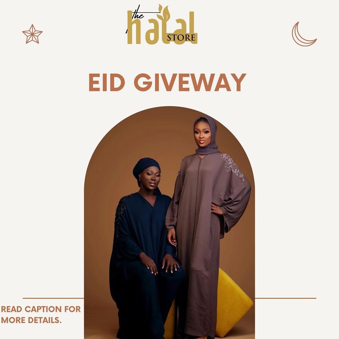 asmuhammad_s's tweet photo. Eid is few day and the halal store team would like to put a smile on 3 lucky people this EID 3 people will be wearing abayas from halal store this EID 🤩 All you have to do is to drop a comment on “WHY YOU THINK YOU DESERVE AN ABAYA @thehalalstoreng 
#halalstore #thehalalstore https://t.co/0F8UrIv328