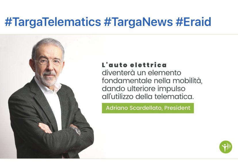 Eraid13's tweet photo. L’incontro tra visionari crea le fughe verso il futuro.
#eraid #targatelematics https://t.co/m8k9bkfMGw