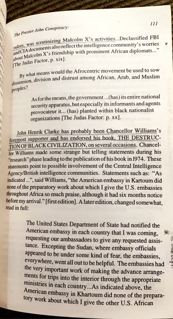 The US State Dept. was apparently so concerned abt the Destruction of Africa that they arranged Williams’ field research. Sudan suspected Williams was CIA & so did the ppl of Zimbabwe, especially with the red carpet treatment & aid Williams received in white,fascist rhodesia  https://twitter.com/towelheadass/status/1232915271708499970
