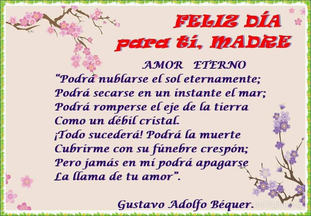 EdilAIglesias's tweet photo. FELIZ DÍA DE LAS MADRES

Si bien considero que el día de las madres son los 365 días del año, quiero desearles un feliz día y para las que partieron el más lindo recuerdo por todo el cariño que nos dieron. 

Que tengan un hermoso día en familia. 

Saludos fraternos https://t.co/lhLqY6Jw7X