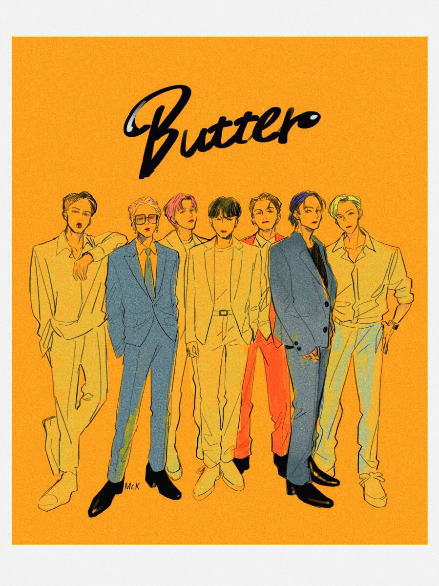 「#BTS_Butter 」|Mr.K（REST）のイラスト
