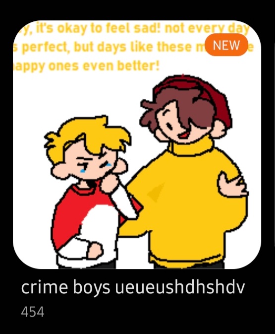 if you've ever made crimeboys art it is likely that I have it saved in my album 👨‍🦯 