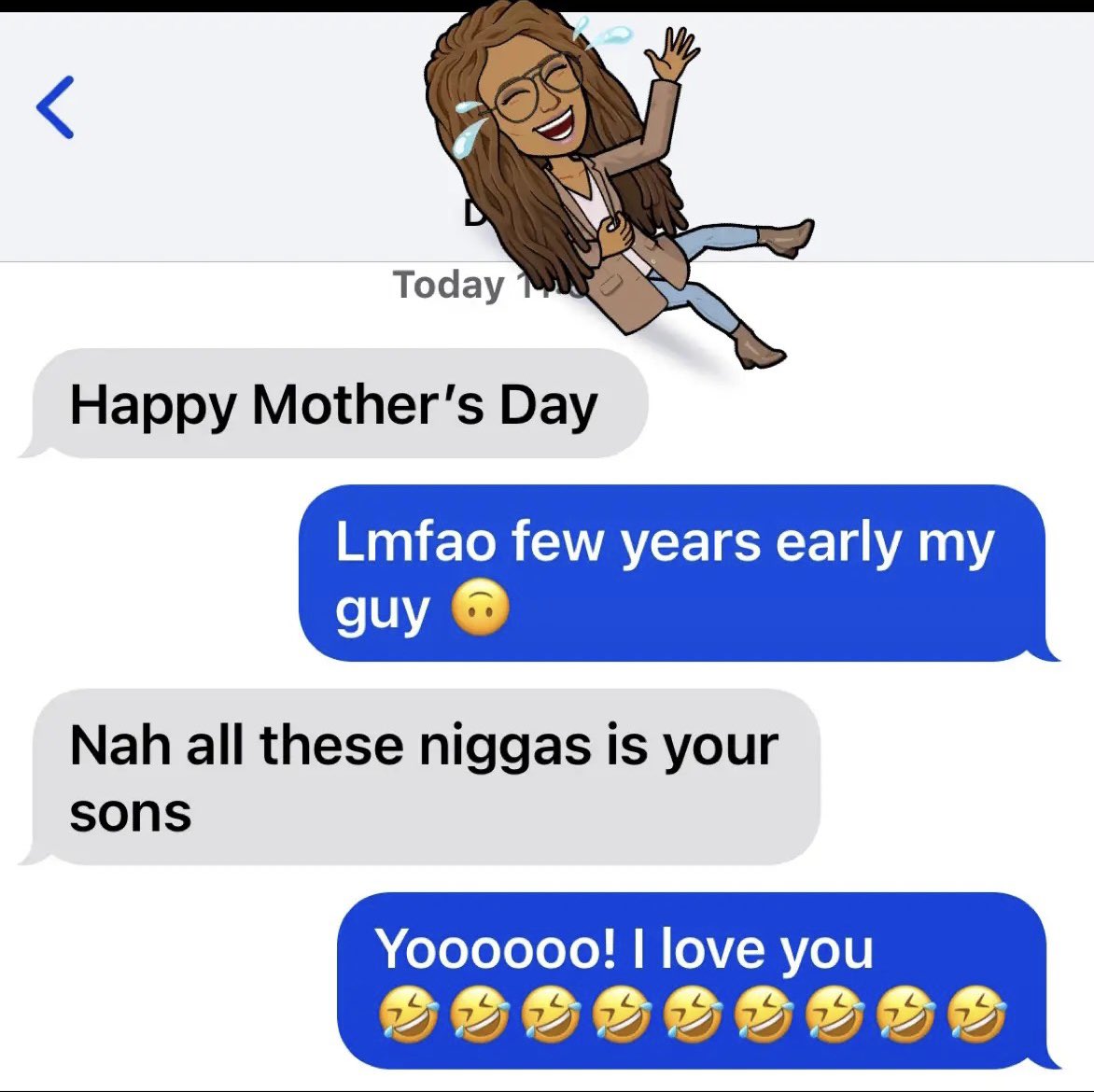 AlexJeanMarie's tweet image. This is why this man is one of my favorite people 😂😂😂 #HappyMothersDay