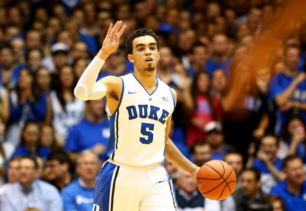 Happy Birthday to former    2015  mop Tyus Jones    