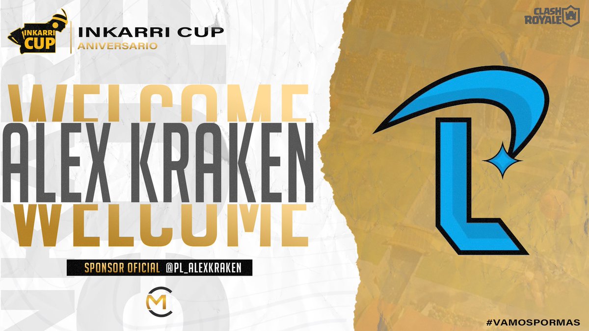 Inkarri Cup - All Stars (@inkarri_cup) on Twitter photo #CR | INKARRI CUP 🏆 | 8ª EDICIÓN ANIVERSARIO🔥 | SPONSOR 😎
🇲🇽| <a href="/PL_Alexkraken/">Sr.Kraken 🚀</a>
Con alegría le damos la bienvenida y agradecemos que junto a <a href="/PLEsportsNA/">PL Esports</a> estarán integrándose a nuestra familia para aportar en el competitivo 🙌🏽
#Inkarri_Cup #Aniversario #VamosPorMas #CR | INKARRI CUP 🏆 | 8ª EDICIÓN ANIVERSARIO🔥 | SPONSOR 😎
🇲🇽| <a href="/PL_Alexkraken/">Sr.Kraken 🚀</a>
Con alegría le damos la bienvenida y agradecemos que junto a <a href="/PLEsportsNA/">PL Esports</a> estarán integrándose a nuestra familia para aportar en el competitivo 🙌🏽
#Inkarri_Cup #Aniversario #VamosPorMas