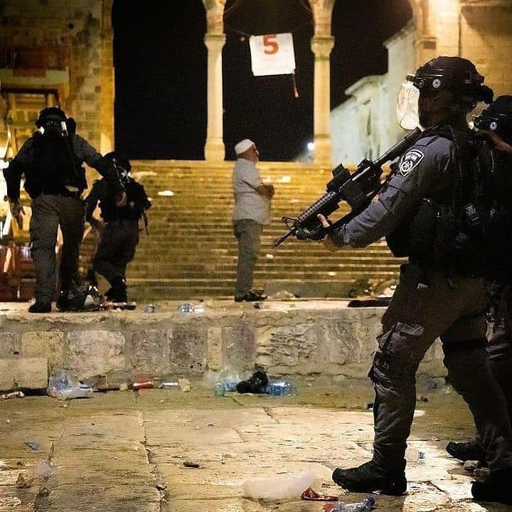 " Oh Allah
Protect Al-Aqsa from those who seek to harm it and give your help to those who are defending it. 

#AlAqsaUnderAttack
#FreePalestine #فلسطين_قضيتي #انقذوا_حي_الشيخ_الجراح #حي_الشيخ_الجراح #فلسطين #SavePalestine #SaveSheikhJarrah