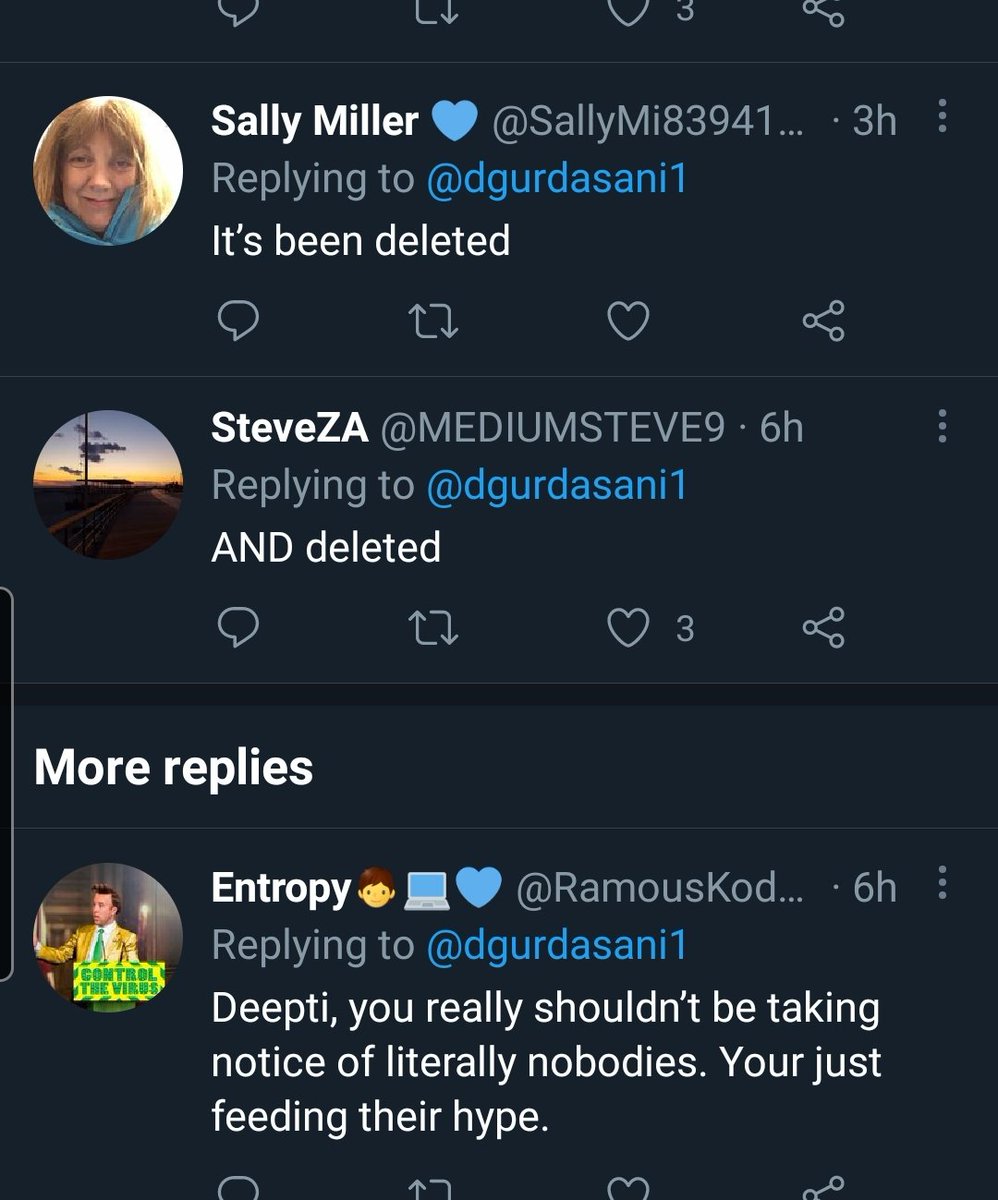 28/ RufusSG deleted his tweet at Deepti and locked his account, one side said this is a sign he knows he was wrong and the others say he has been bullied into silence.See the problem? Why do these things lose civility so quickly?