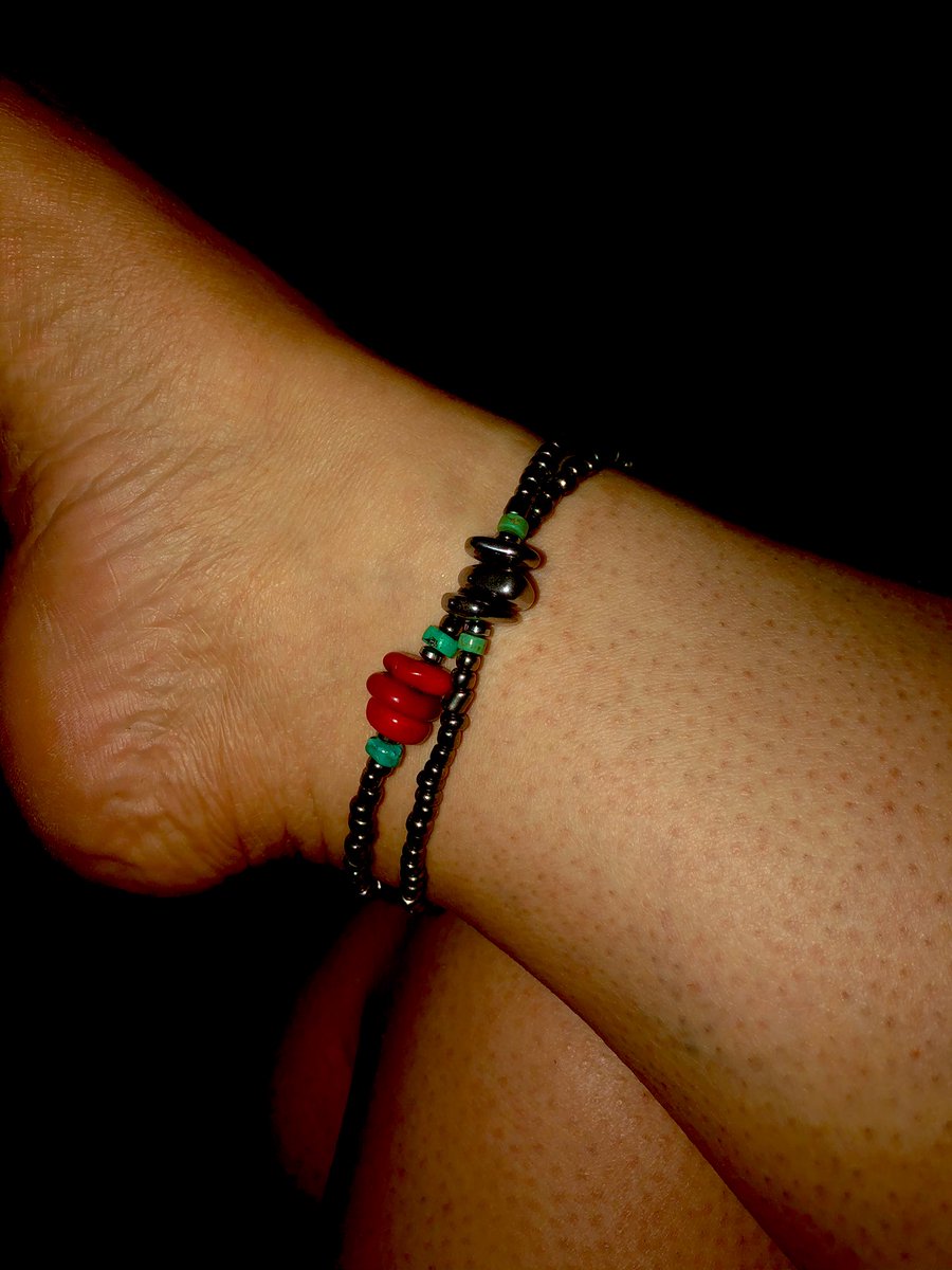 ☠️Color Me Dead Pod☠️ (@colormedeadpod) on Twitter photo My anklets from <a href="/highwayhippie/">Highway Hippie LLC 🪩</a> arrived! #womanowned #smallbusiness #handcrafted aren’t they lovely?! My anklets from <a href="/highwayhippie/">Highway Hippie LLC 🪩</a> arrived! #womanowned #smallbusiness #handcrafted aren’t they lovely?!