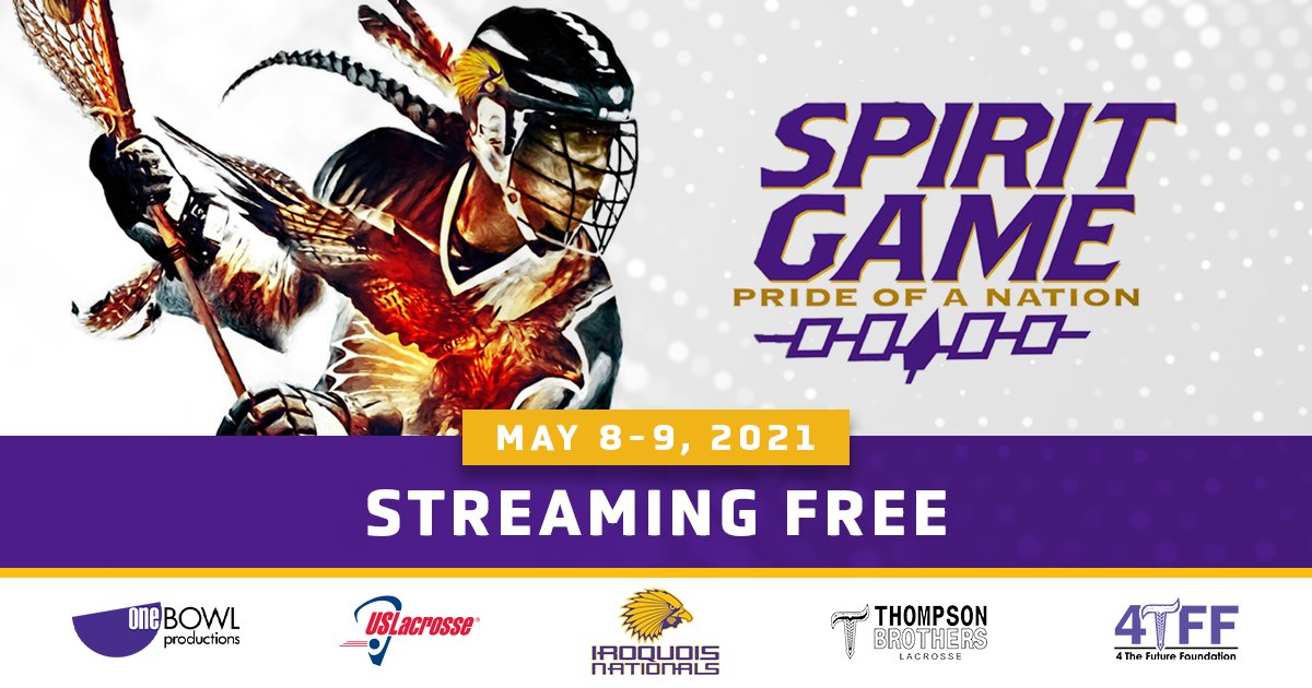 Spirit Game (@spiritgamelax) on Twitter photo The Iroquois, ambassadors of their game, play to honor and respect the values embedded in the original Medicine Game. <a href="/SpiritGameLax/">Spirit Game</a> shares the Iroquois message of Friendship, Equity and Peace. Watch and stream free May 8 - 9: onebowlproductions.com/streamspiritga… The Iroquois, ambassadors of their game, play to honor and respect the values embedded in the original Medicine Game. <a href="/SpiritGameLax/">Spirit Game</a> shares the Iroquois message of Friendship, Equity and Peace. Watch and stream free May 8 - 9: onebowlproductions.com/streamspiritga…