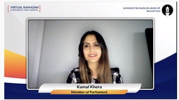 Kamal Khera 🇨🇦 (@kamalkheralib) on Twitter photo A pleasure joining the <a href="/AMJBramptonEast/">Ahmadiyya Muslim Jama'at Brampton</a> this evening for their #VirtualRamadan. Ramadan is a special time of the year, a time of reflection, renewal, & giving to others. Thank you to the <a href="/AMJBramptonEast/">Ahmadiyya Muslim Jama'at Brampton</a> for having me & for all that you do for our community. #RamadamMubarak A pleasure joining the <a href="/AMJBramptonEast/">Ahmadiyya Muslim Jama'at Brampton</a> this evening for their #VirtualRamadan. Ramadan is a special time of the year, a time of reflection, renewal, & giving to others. Thank you to the <a href="/AMJBramptonEast/">Ahmadiyya Muslim Jama'at Brampton</a> for having me & for all that you do for our community. #RamadamMubarak