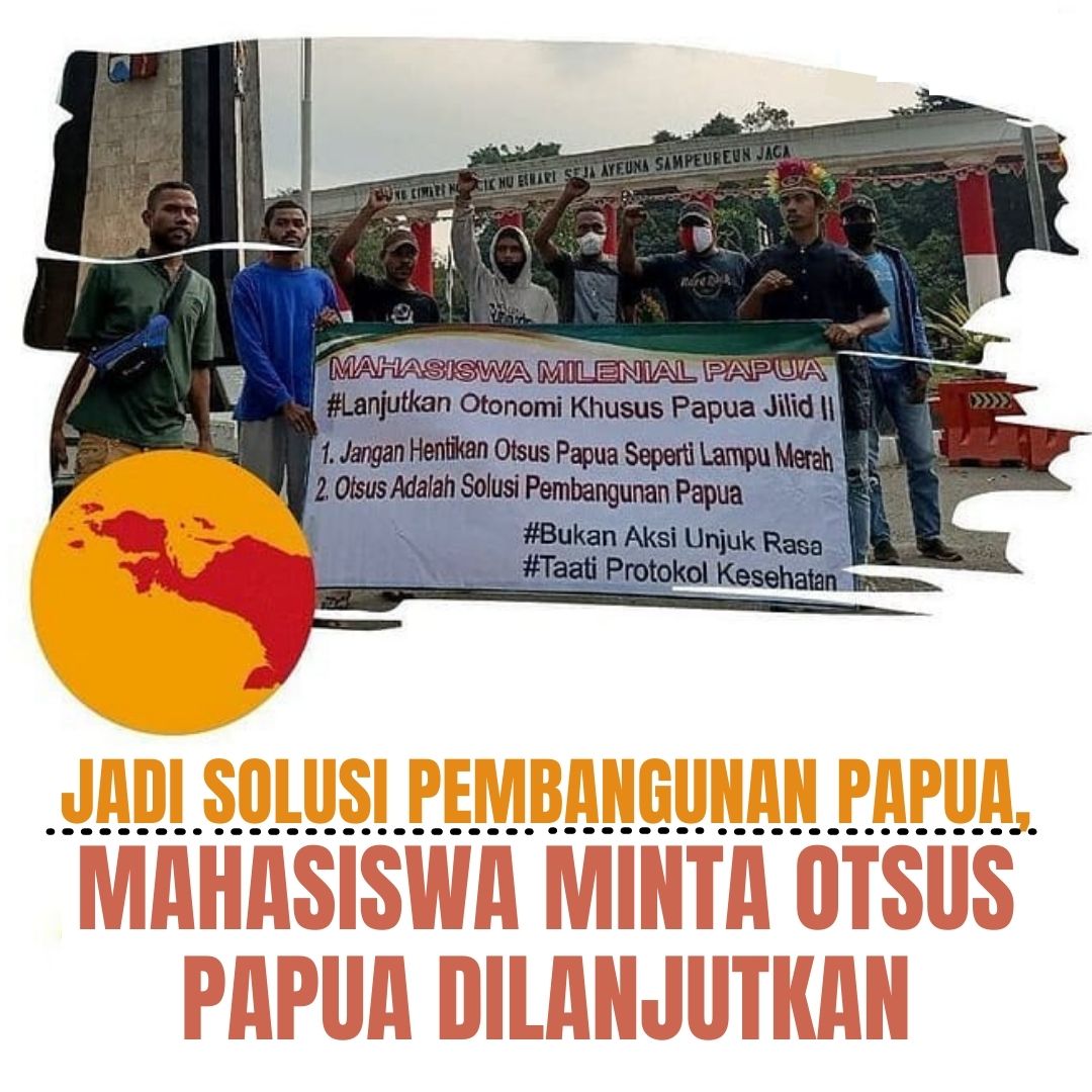 dee_iie's tweet photo. Teriakan mahasiswa #Papua lanjutkan otsus untuk #Papua https://t.co/FciyH6NkeQ