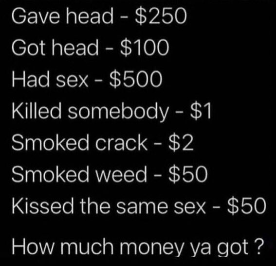 Raqavelli's tweet photo. Damn $850😂 https://t.co/YmJcTswt1e