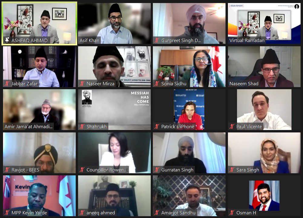 Gurpreet Singh Dhillon (@gurpreetdhillon) on Twitter photo Honoured to attend the #VirtualRamadan tonight organized by the
<a href="/ahmadiyyacanada/">Ahmadiyya Muslim Jama’at Canada</a> <a href="/BramptonMasjid/">Mubarak Mosque</a> community!
#RamadanMubarak
#LoveForAllHatredForNone Honoured to attend the #VirtualRamadan tonight organized by the
<a href="/ahmadiyyacanada/">Ahmadiyya Muslim Jama’at Canada</a> <a href="/BramptonMasjid/">Mubarak Mosque</a> community!
#RamadanMubarak
#LoveForAllHatredForNone