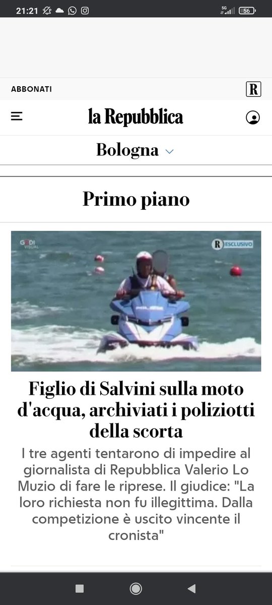 Le sentenze si rispettano, l'azione dei poliziotti di scorta dell'allora ministro degli Interni Matteo Salvini è stata "non illegittima".Quindi in Italia il diritto di cronaca è un tiro alla fune: vince chi tira di più? A che ci serve l'art 21 della Costituzione?