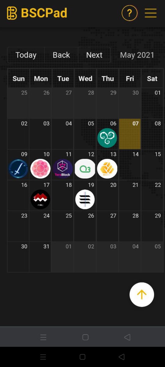 BSCPad's tweet photo. The #BSCPAD Calendar is now live! 

📆 Check out the link below for a full view of upcoming projects and events! 

https://t.co/treTqKVOUI https://t.co/dtK7fKTIPd