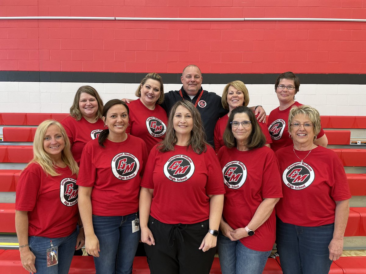 GMHS has the best office staff! They do so much for our students and families. Thank you Team! <a href="/GMschools/">Groveport Madison Schools</a> #IGTBAC